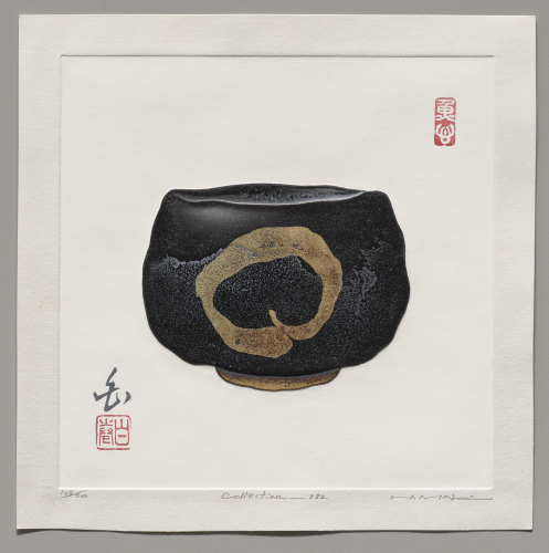 Maki%20Haku%2C%20%3Cb%3E%3Ci%3E%20Collection%20882%20%28Teabowl%29%3C%2Fi%3E%3C%2Fb%3E%2C%201988%2C%20color%20woodblock%20print%20with%20embossing%20and%20gold%20leaf%20on%20paper%2C%20The%20Carol%20and%20Seymour%20Haber%20Collection%2C%20%26%23169%3B%20unknown%2C%20research%20required%2C%202008.106.24